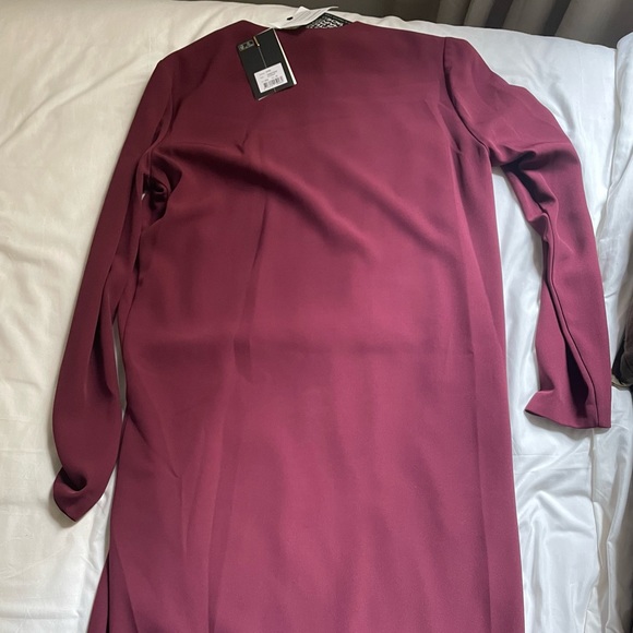 Burgandy Acarmar Cocktail Dress - By Malene Birger NWT - Picture 6 of 6